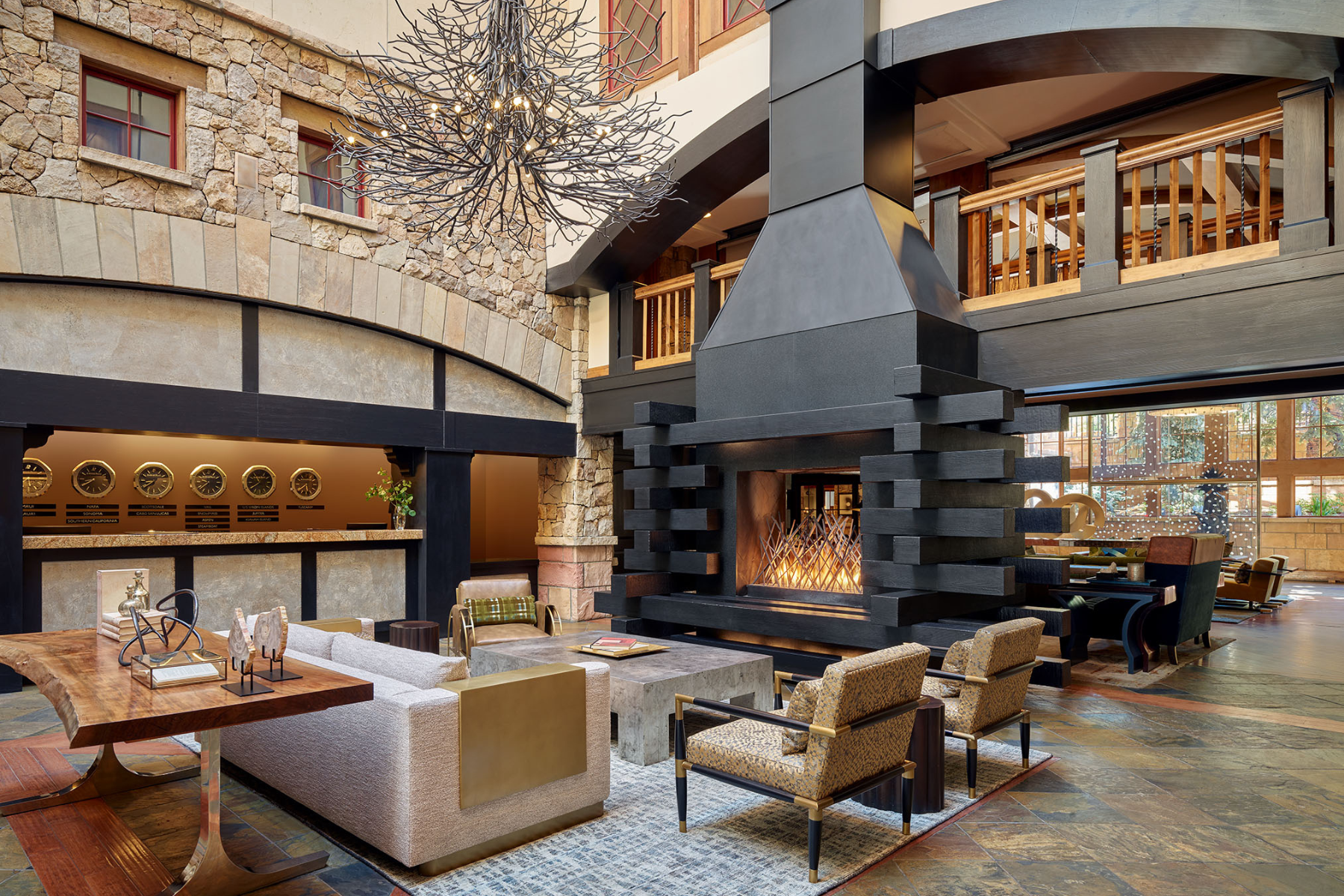 The interior of The Sebastian — Vail, a luxury Vail Village resort